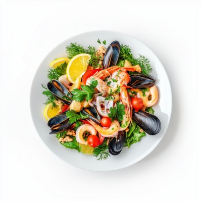 Фирменное блюдо Морской гриль прованс - купить в Кырте