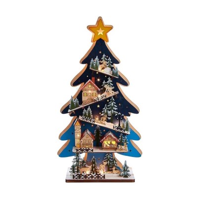 Деревянная ёлка 60 см - купить в Кырте