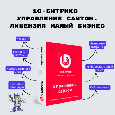1С-Битрикс: Управление сайтом. Лицензия Малый бизнес - купить в Кырте