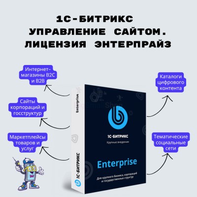 1С-Битрикс: Управление сайтом. Лицензия Энтерпрайз - купить в Кырте